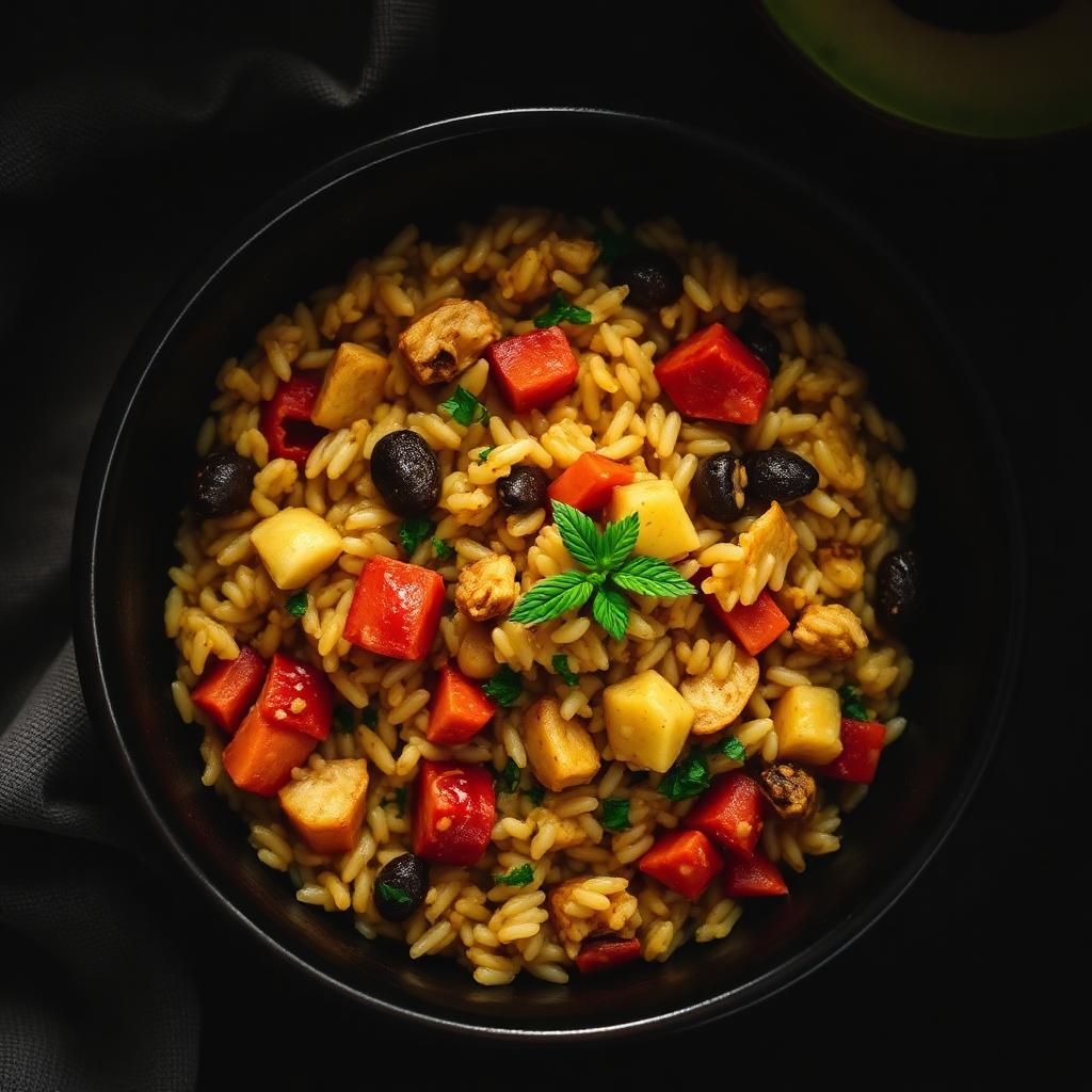 Risoto de Legumes Coloridos